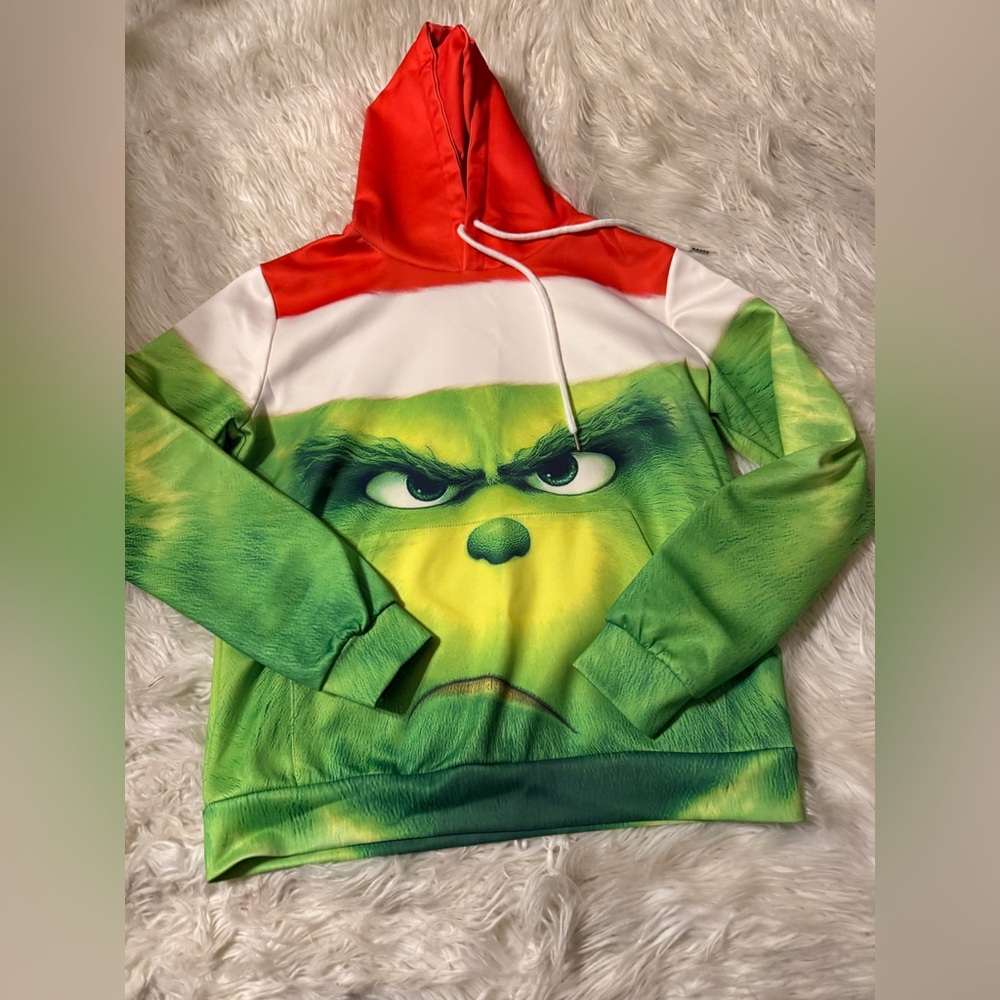 Adults Christmas grinch hoodie (X3)